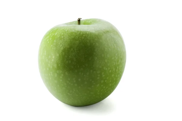 Green apple with path — Stock Photo, Image