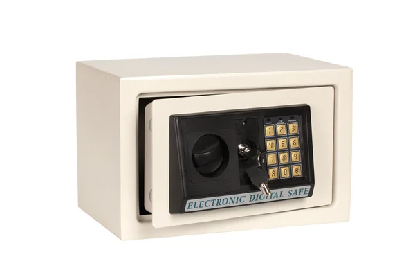 Open electronic safe — Stock Photo, Image