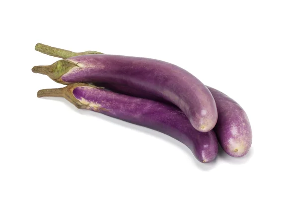紫色茄子 — 图库照片