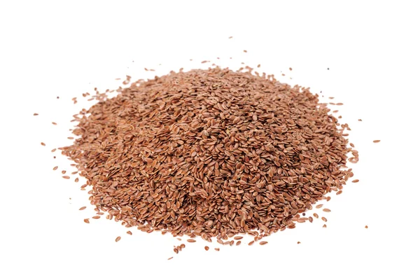 Brown Linseed or Flax seed — Stock Photo, Image