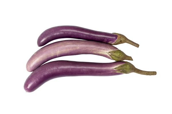 紫色茄子 — 图库照片