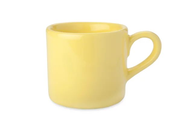 Yellow cup — Stock Photo, Image