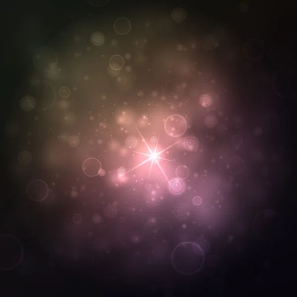 Schöne Lichter Hintergrund mit vielen Helligkeiten. helle abstrakte verschwommene Lichter Vektorhintergrund. — Stockvektor
