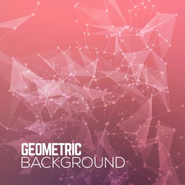 Geometrik Çokgen soyut arka plan.