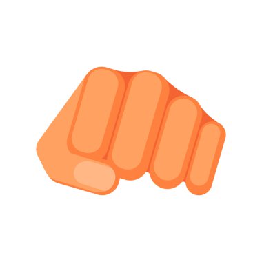 Yumruk atmak saldırganlığın sembolüdür.