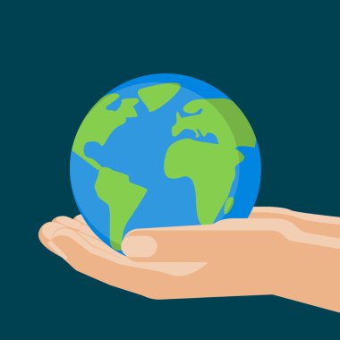 Tarım kavramı, dünya küre elinde