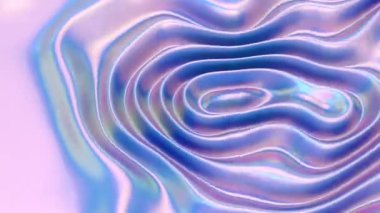 Üç boyutlu soyut animasyon. Pürüzsüz sıvı şekli. Moda Renkli Sıvı Soyutlama Akışı. Hareket tasarım ögesi. 3 boyutlu görüntüleme. Kusursuz döngü.