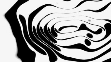 Üç boyutlu soyut animasyon. Pürüzsüz sıvı şekli. Moda Renkli Sıvı Soyutlama Akışı. Hareket tasarım ögesi. 3 boyutlu görüntüleme. Kusursuz döngü.