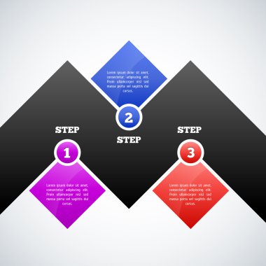 Infographic tasarım şablonu. vektör