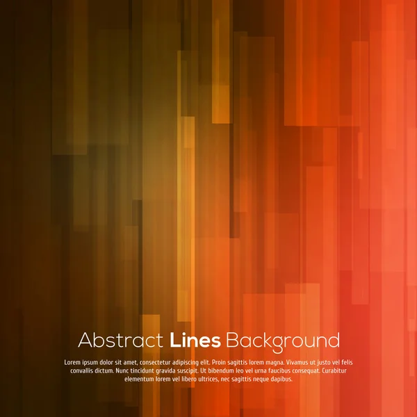 Lignes abstraites rouges Business Vector Background . — Image vectorielle