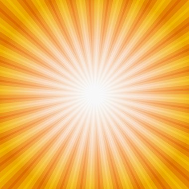 Güneş sunburst desen. vektör çizim