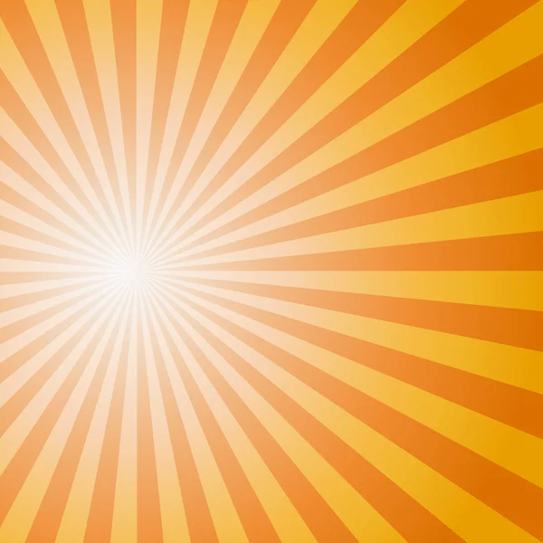 Güneş sunburst desen. vektör çizim — Stok Vektör