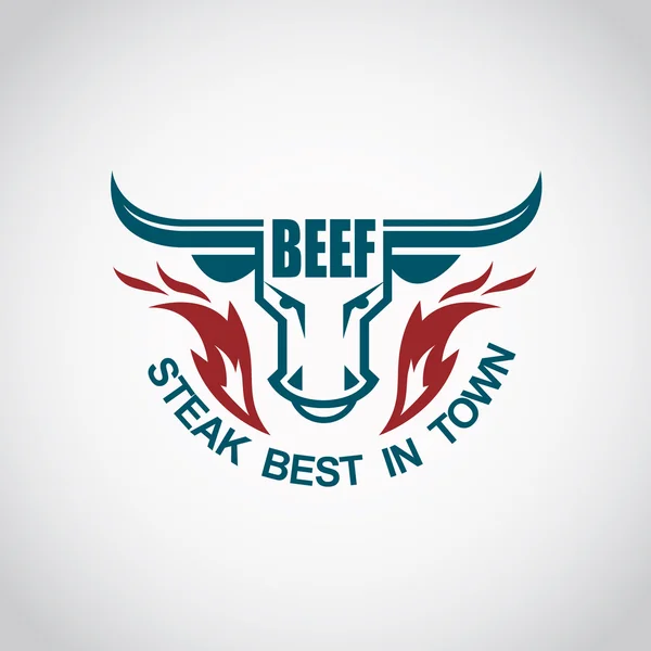 Beef meat icon — Stock Vector