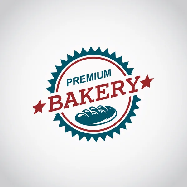 Image étiquette boulangerie — Image vectorielle