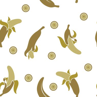 Muzlu tropikal meyveli kusursuz desen