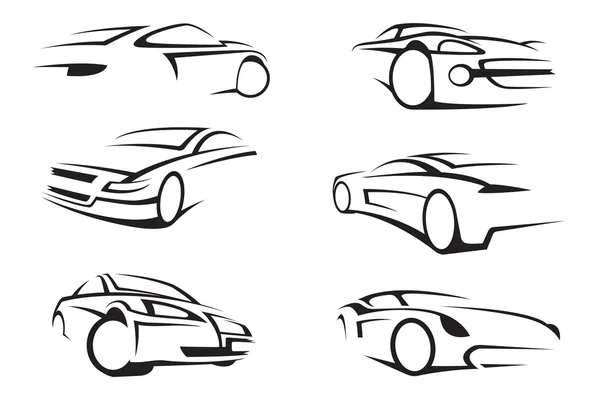 Set of cars — Stock Vector