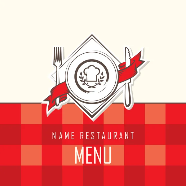 Restaurant menu — Stock Vector