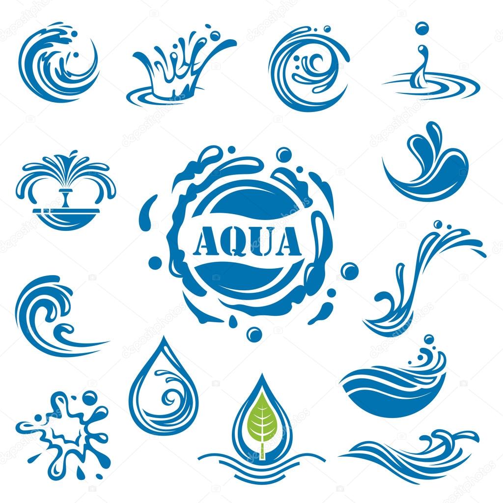 Water icons