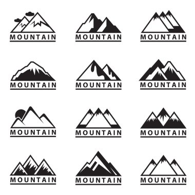 dağ Icons set