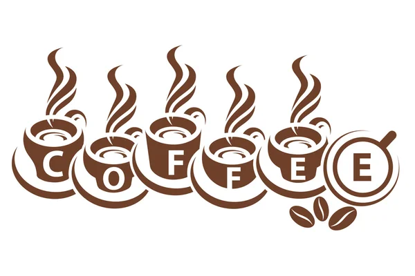 Kaffeetassen — Stockvektor