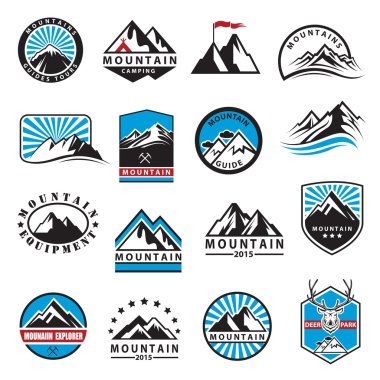 dağ Icons set