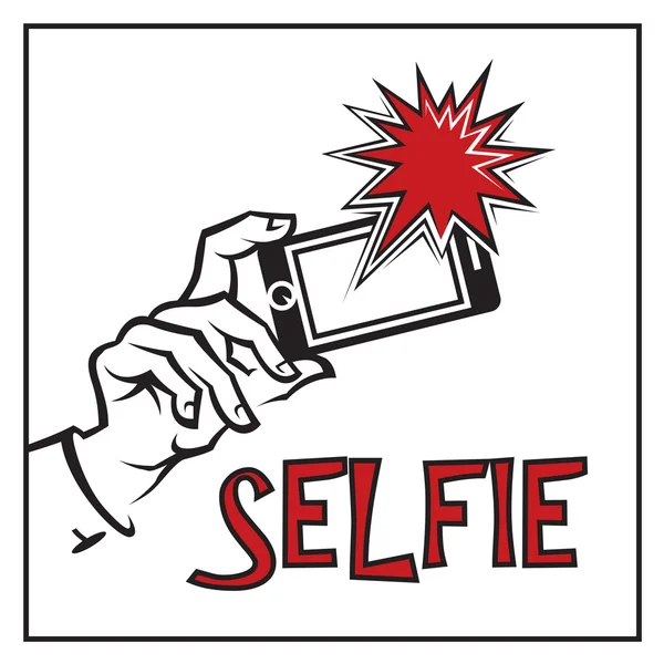 Selfie icon — Stock Vector