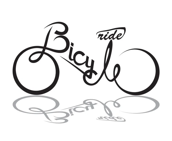 Ikona roweru — Wektor stockowy