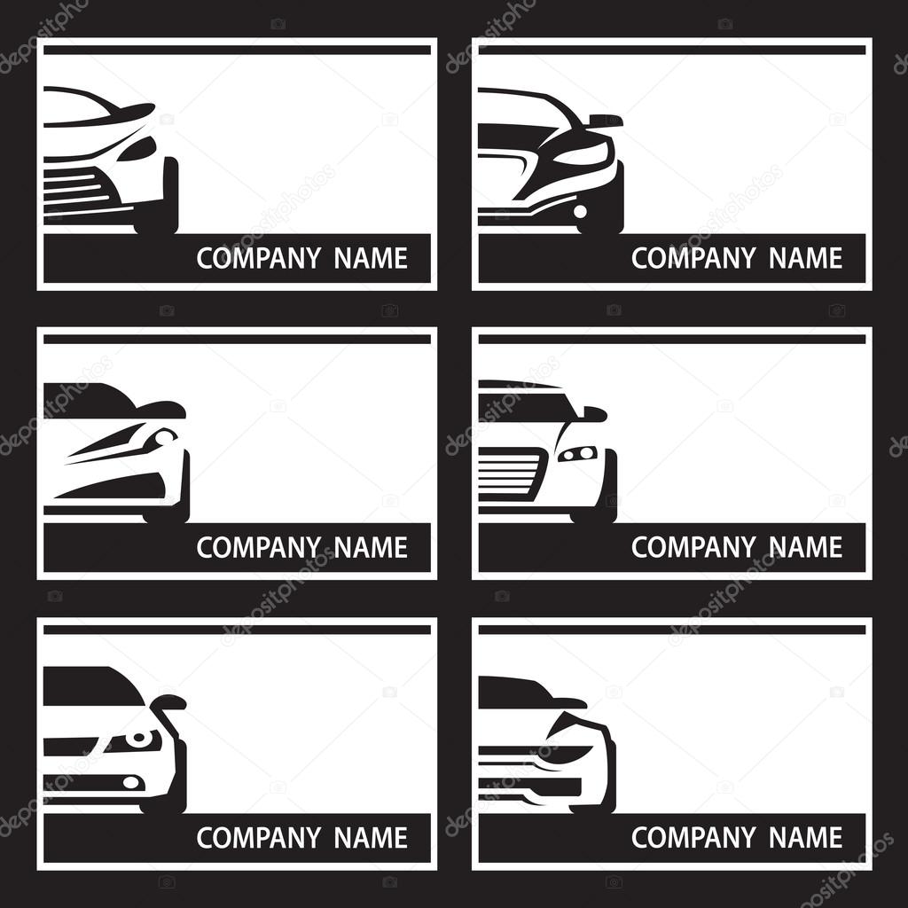set of car labels