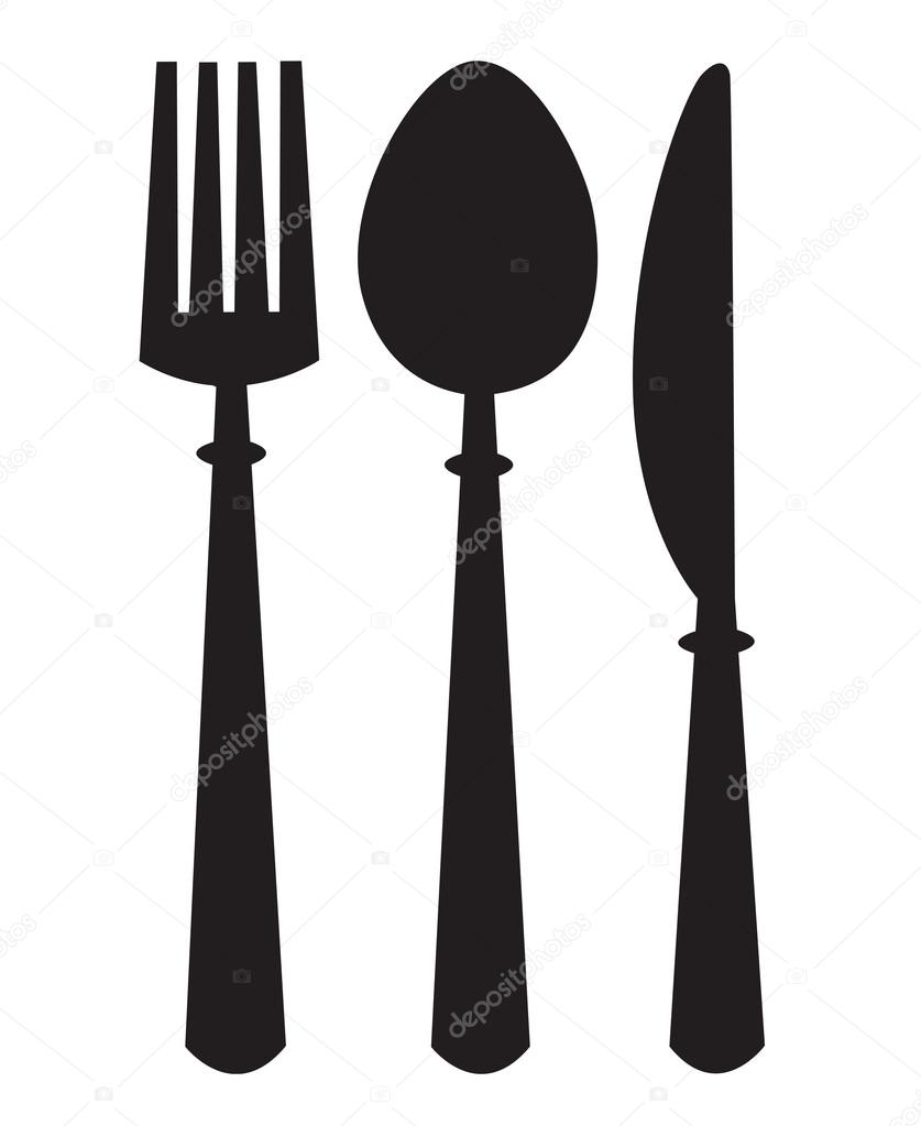 fork and spoon and knife