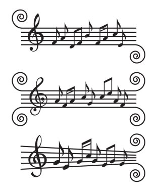 Çıta müzik notlar