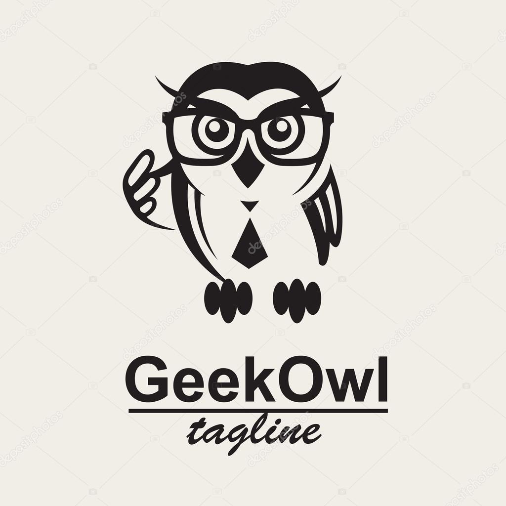 geek owl logo