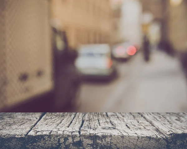 Blaue Autos im Stau — Stockfoto