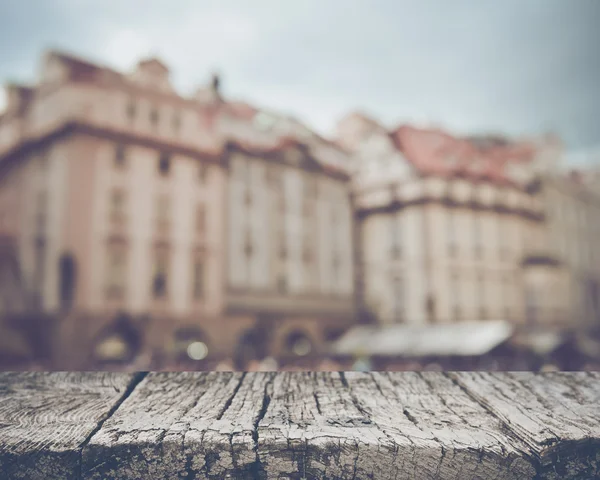 Visites floues à l'extérieur à Prague — Photo
