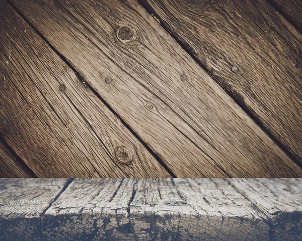 Vintage Wooden Background — Stock Photo, Image