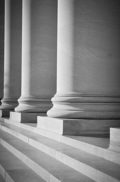 워싱턴에서 법원의 기둥 — 스톡 사진