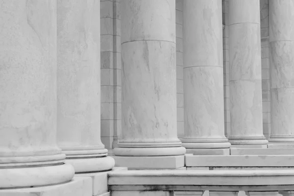 Stone pillars of old building — Stock Photo, Image