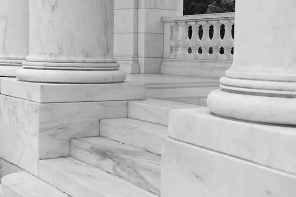 Stone pillars of old building — Stock Photo, Image