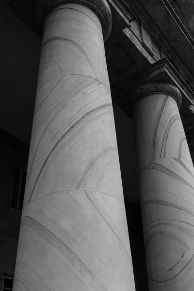 Πέτρινες κολώνες του παλιού κτιρίου στην Ουάσιγκτον — Φωτογραφία Αρχείου