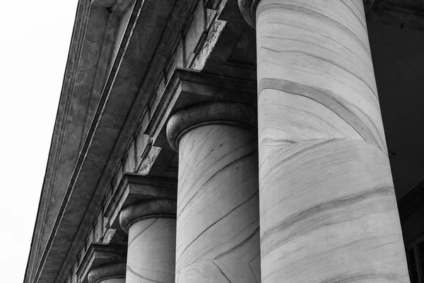 Stone pillars of old building — Stock Photo, Image