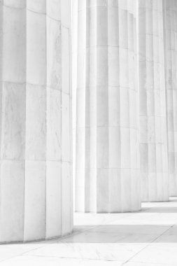 lincoln Memorial taş sütunlar