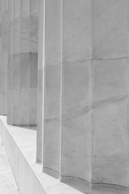lincoln Memorial taş sütunlar