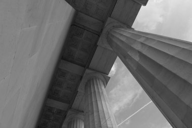 lincoln Memorial taş sütunlar