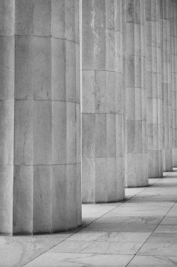 lincoln Memorial taş sütunlar