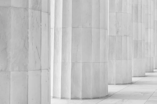 Pilares de piedra en el Lincoln Memorial —  Fotos de Stock