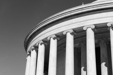 Jefferson Memorial taş sütunlar