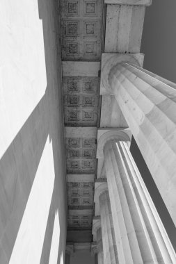 lincoln Memorial taş sütunlar