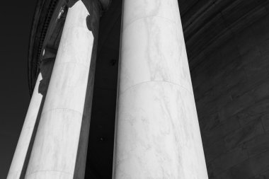 Jefferson Memorial taş sütunlar
