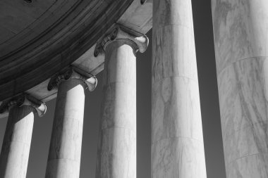 Jefferson Memorial taş sütunlar