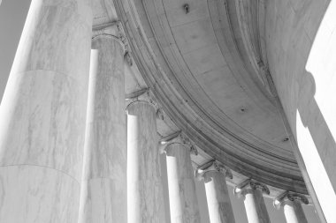 Jefferson Memorial taş sütunlar