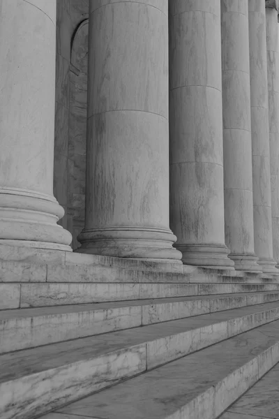 Kő pillér, a Jefferson emlékmű — Stock Fotó